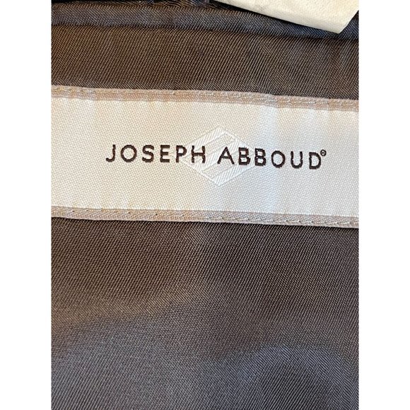 Joseph Abboud Mens Suit Blazer Jacket 100% Wool Single Breasted Gray Size 40S - Picture 5 of 6